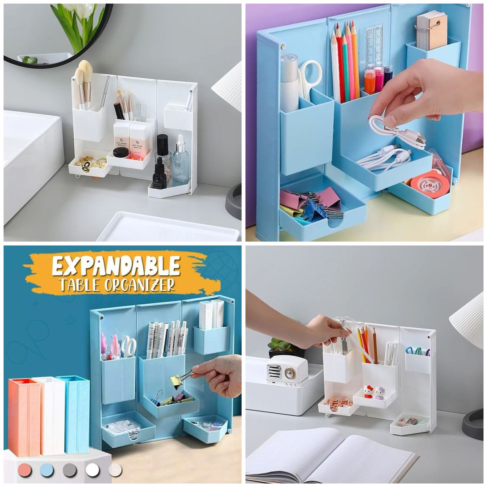 Foldable Table Storage Box