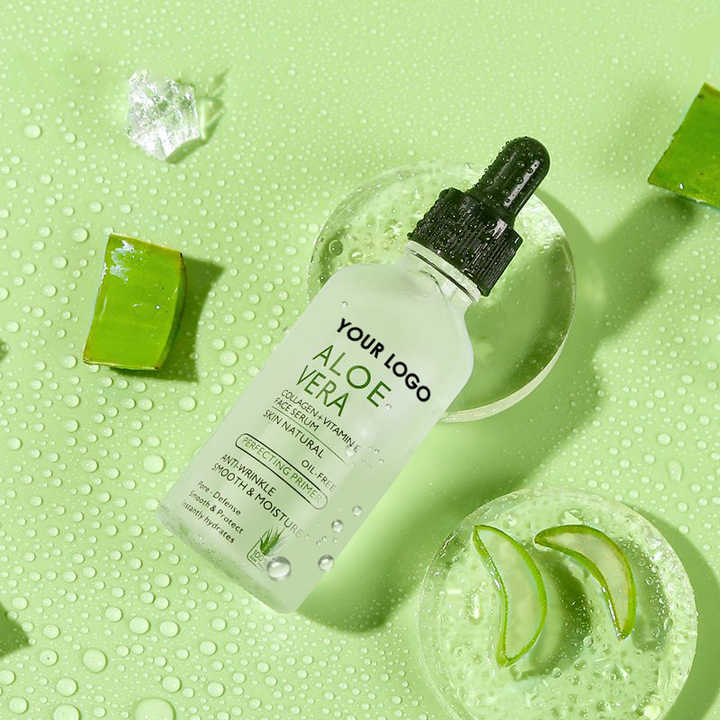 Aloe vera collagen face serum