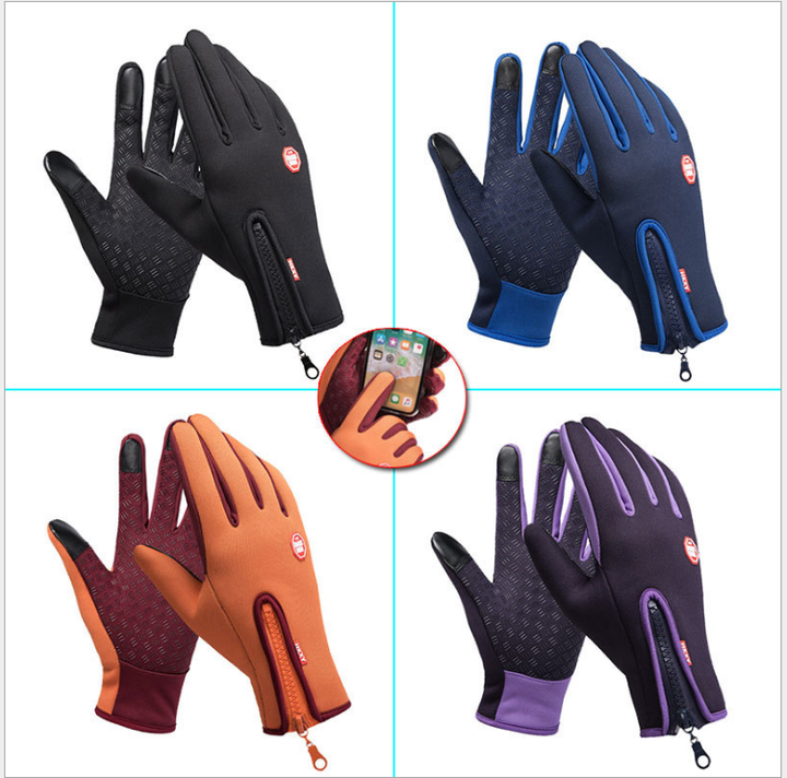 Waterproof Winter Gloves Touch Screen For Men