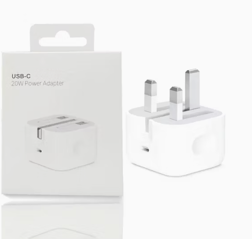 3 Pin Plug 20w Usb-c Power Adapter