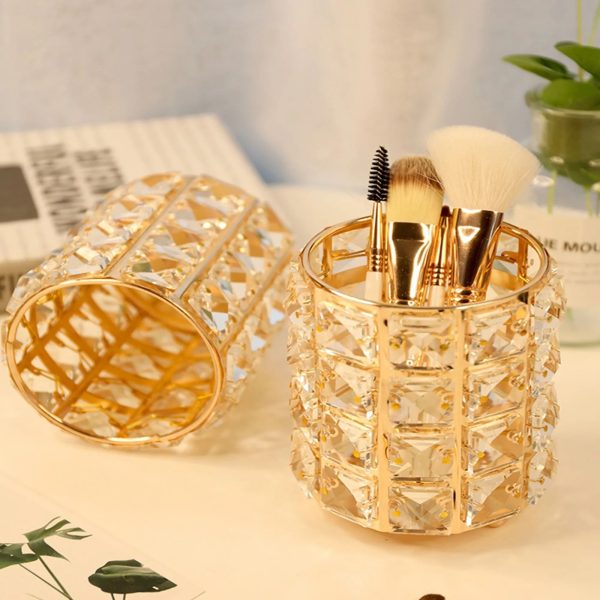 Crystal Makeup Brush Holder