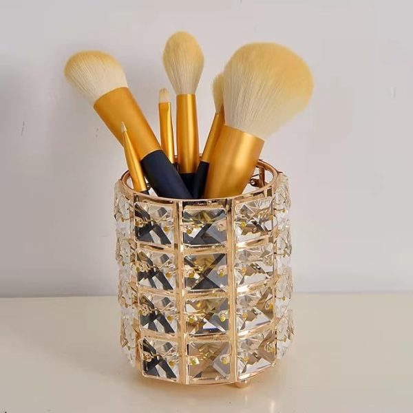 Crystal Makeup Brush Holder