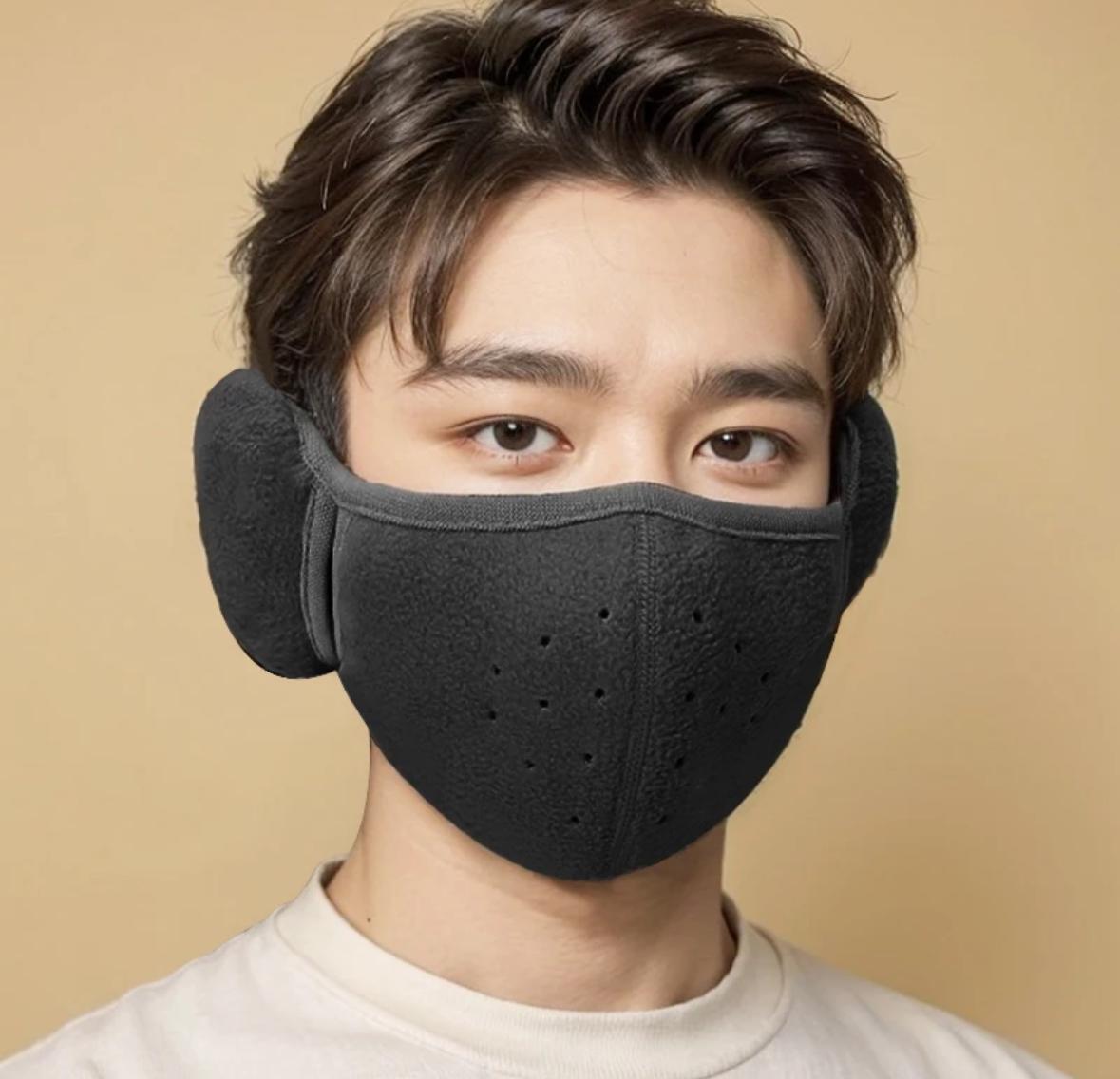 Ear cap and windproof face mask